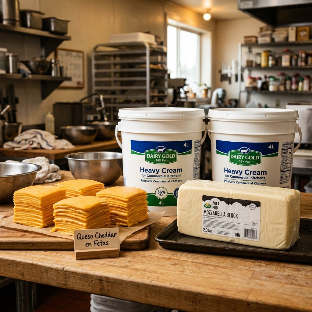 Lácteos, Cheddar & Cremas Waggon
